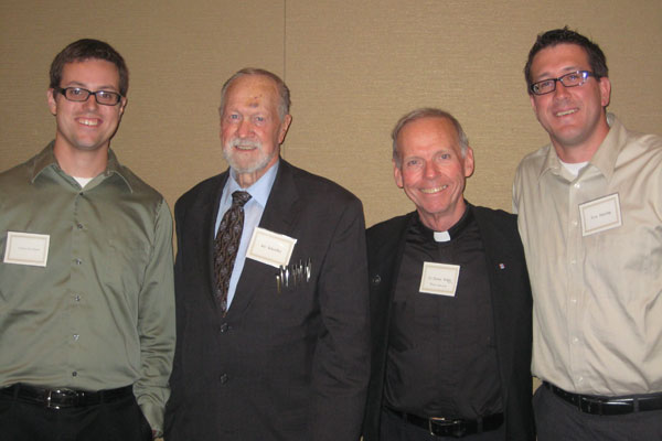 ACP Co-Founders, Andrew St.Hilaire (Left) and Tom Herring (Right) with Joe Scheidler and Fr. Denis Wilde
